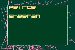 peirce sheeran